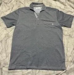 【美品】タケオキクチ 半袖鹿の子ポロシャツ メンズXL