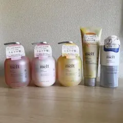 メルト シャンプー トリートメント 3個 本体 モイスト 生炭酸パウダー
