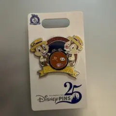チップとデール ピントレ25周年記念ピンバッジ