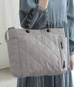 アルトローズトートバッググレー