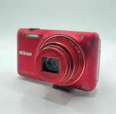 【良品】Nikon COOLPIX S6600 レッド 元箱・純正充電器付 良品】Nikon COOLPIX S6600 レッド 元箱・純正充電器付