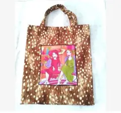 63】ハンドメイド★ロラライハリス★レディ★大容量畳めるエコバッグ