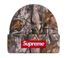 Supreme Box Logo Beanie Realtree AP Camo