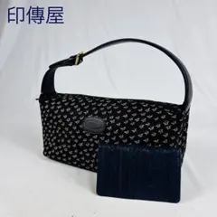 印傳屋 INDEN‐YA I　カードケース付き　アクセサリーポーチ 鹿革のサムネイル