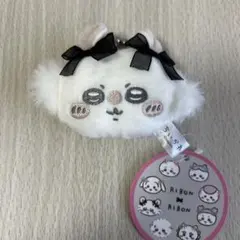 ちいかわ　ミニがまぐち　リボン　モモンガ