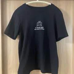 UNIQLOユニクロUT ミッフィー半袖Tシャツ Lサイズ　ブラック