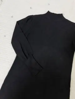 ニットワンピース 長袖 ひざ丈ワンピース