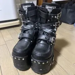 yosukeブラック 厚底 12.2cm