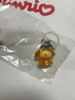 レア　サンリオ　ポムポムプリン　めじるしアクセサリー　てるてる坊主