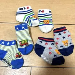 11-13cmホットビスケッツ　ベビー靴下