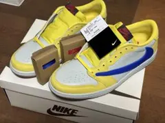 トラヴィス・スコット × ナイキ エアジョーダン1 レトロ ロー OG カナリー