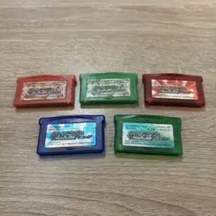 ポケットモンスター ゲームボーイアドバンス 5本セット おまけ付き