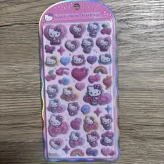 国内正規品保証！コットンパフィーシール　レオパード　ハローキティ　サンリオ　新品