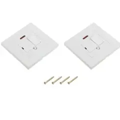 uxcell UKソケットスイッチ 低定格消費電力 アウトレット ヒューズ