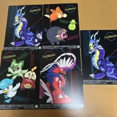 ポケモン セブンイレブン限定下敷き