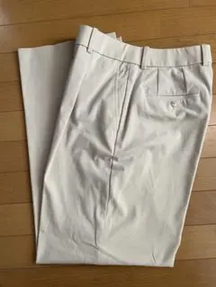 UNIQLO タックワイドパンツ　丈長め