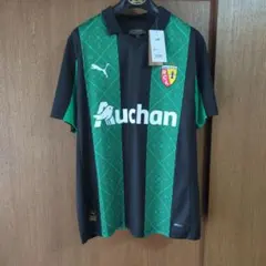 RCランス 120周年記念 ユニフォーム PUMA L サッカー シャツ - メルカリ