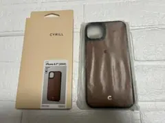 iPhone14Plus 用 ケース MagSafe対応 レザー 磁力　ブラウン