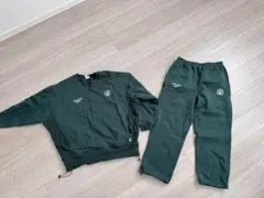 What's up? グリーン トレーナー,パンツ Lサイズ
