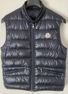 モンクレール ダウンベストGUI ネイビー（サイズ1）
