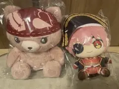 ホロライブ　宝鐘マリン　ホロフレ　一味クマ　ぬいぐるみ2点セット　生誕