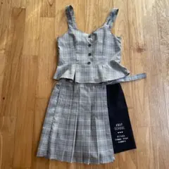 ANAP SCHOOL チェック柄スカートセット 100cm~