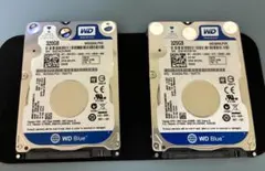 HDD 2.5인치 WD 320GB WD3200LPVX x 2