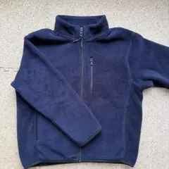 ネイビー フリースジャケット 120cm ユニクロ