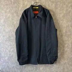 CINTAS 中綿 ワークジャケット ブラック XLゆるダボビッグシルエット古着