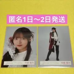 櫻坂46 中嶋優月 生写真 4th arena 衣装 王子様コーデ ヨリ ヒキのサムネイル