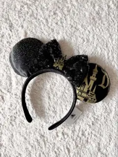 海外アメリカディズニーランド　ミニーマウス　耳　カチューシャ　WDW