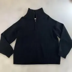 WEGO ブラック ニットセーター ハイネック