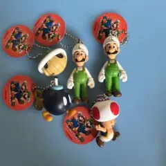 スーパーマリオ キャラクターキーホルダーセット