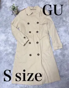 GU ジーユー トレンチコート Sサイズ ベージュ シンプル ベーシック 春秋冬