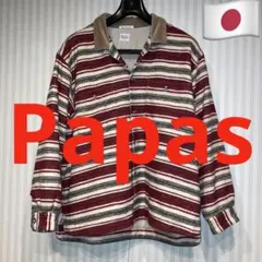 パパス　ブランケット　中綿ジャケット