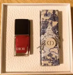 【新品未使用】DIOR 口紅&ネイル　ノベルティ