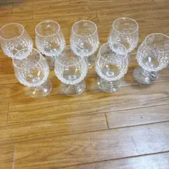 ブランデーグラスカガミクリスタルガラス