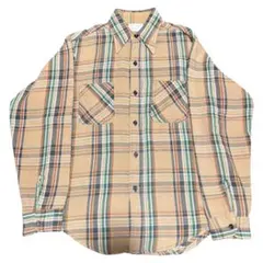 70s BIG MAC ビッグマック ネルシャツ 単色タグ ヘビネル