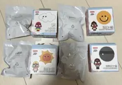 POPMART クライベイビー crying again ぬいぐるみバッジ　4点