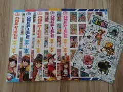 ワンピースシールフレークステッカー コレクションズ vol1〜vol5５枚セット