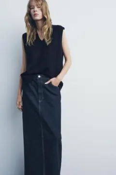ZARA ZW コレクション デニム ペンシルスカートM