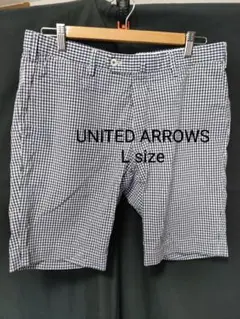 60.UNITED ARROWS ハーフパンツ チェック