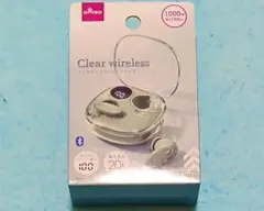 新品 DAISO クリアケースワイヤレスイヤホン Bluetooth 匿名発送のサムネイル