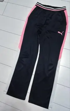 Puma ジャージパンツ　ブラック　150 ジュニア　レディース可　③