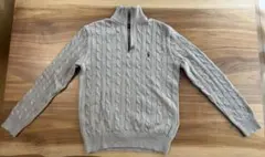 ポロラルフローレン ハーフジップセーター