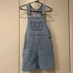 レディース 水色デニム サロペット オーバーオール