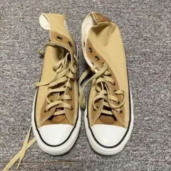 CONVERSE ALL STAR ハイカット　ベージュ／ブラウン スニーカー
