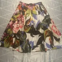 ブルーガール　花柄スカートのサムネイル