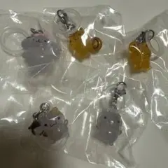 【匿名24時間以内発送】ポムポムプリン　めじるしアクセサリー　5個セット