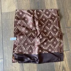 MICHEL KLEIN 幾何学模様 シルクスカーフ